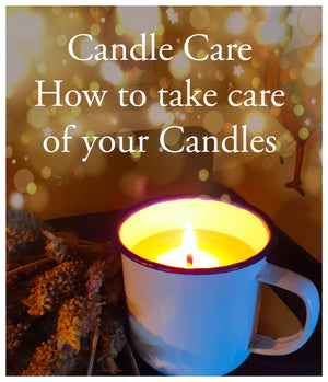 Candle Care - How to look after your candles