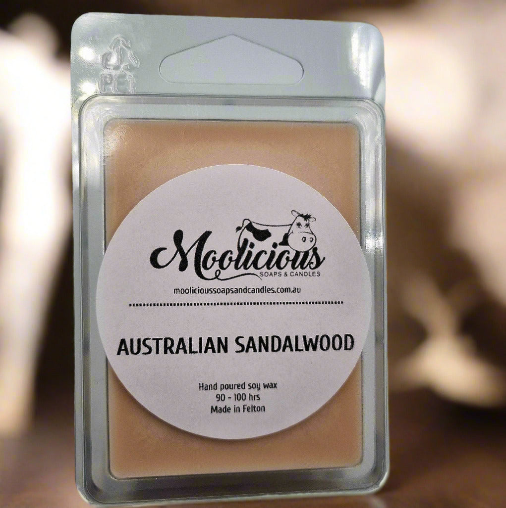 Australian Sandalwood soy wax melts