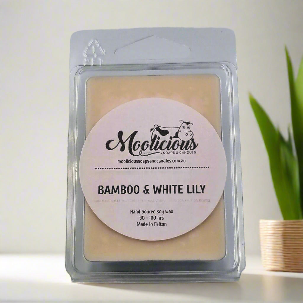 Bamboo & White Lily soy wax melts