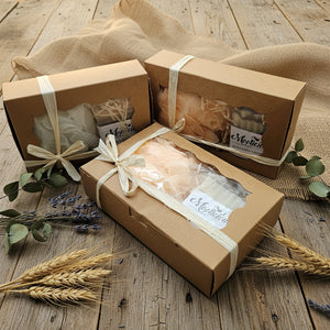 Handmade soap and Bath Ball set