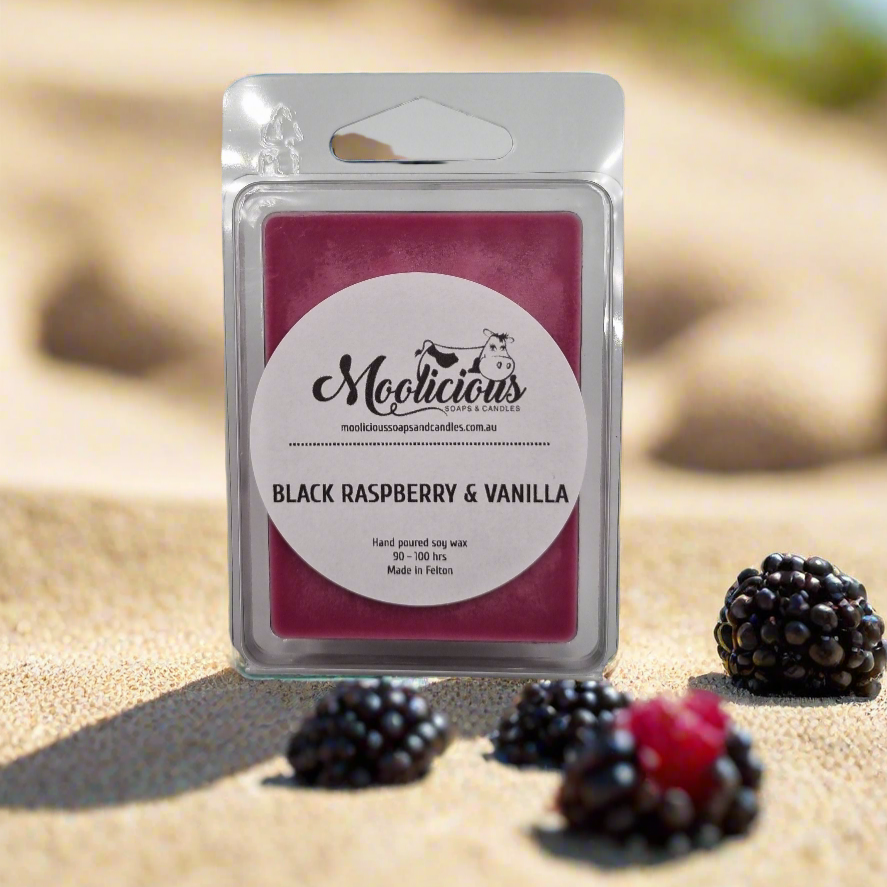 Black Raspberry & Vanilla Soy Wax Melts 