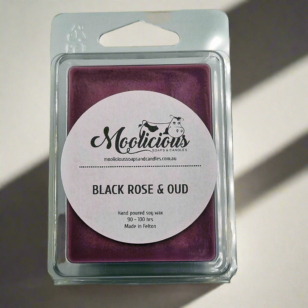 Black Rose & Oud Soy Wax Melts