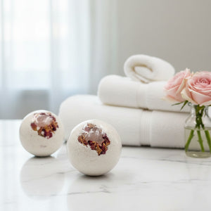 Crystal Bath Bombs champagne & strawberries
