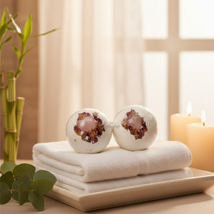 Crystal Bath Bombs champagne & strawberries