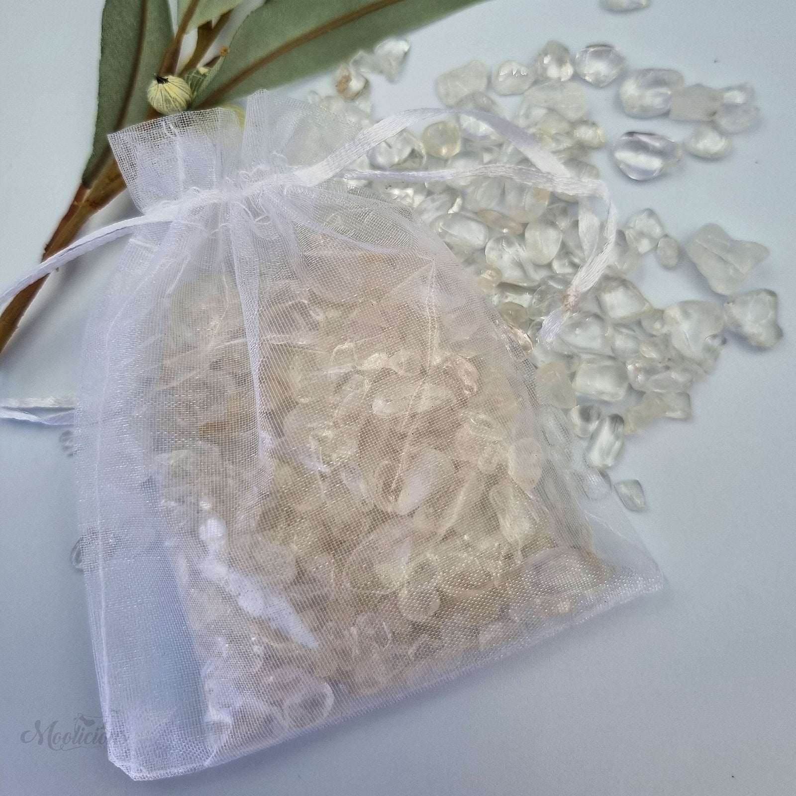 Clear Quartz Crystal Chips