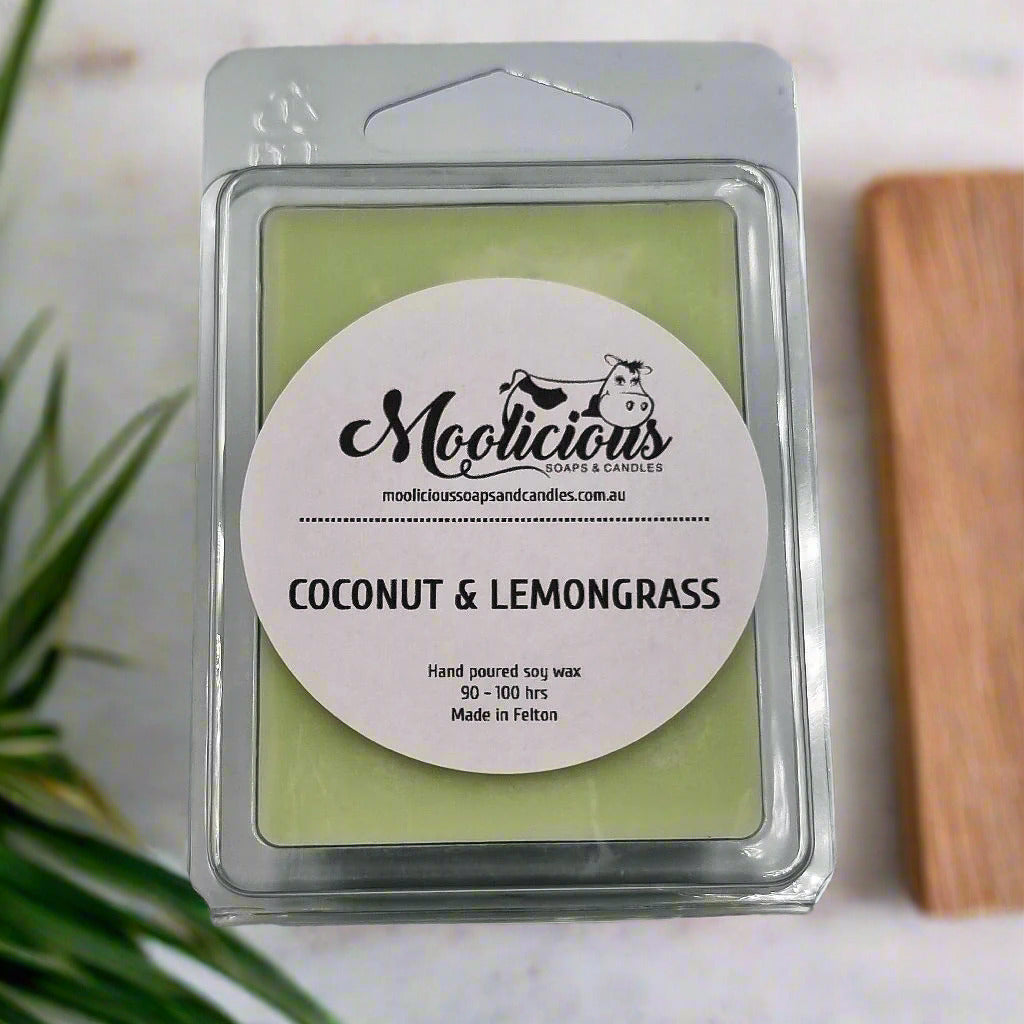 Coconut & Lemongrass soy wax melts
