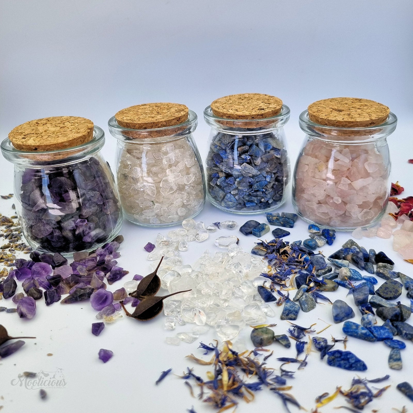 Crystal Chips Jar