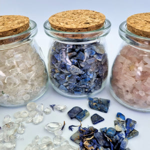 Crystal Chips Jar