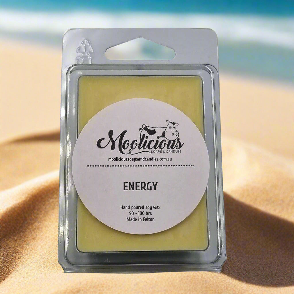 Energy soy wax melts