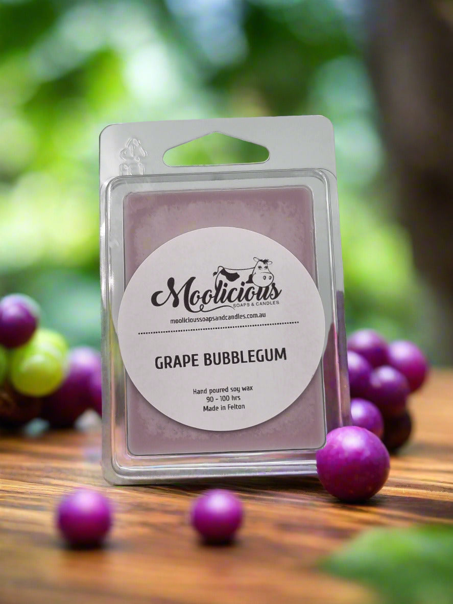 Grape Bubblegum soy wax melts