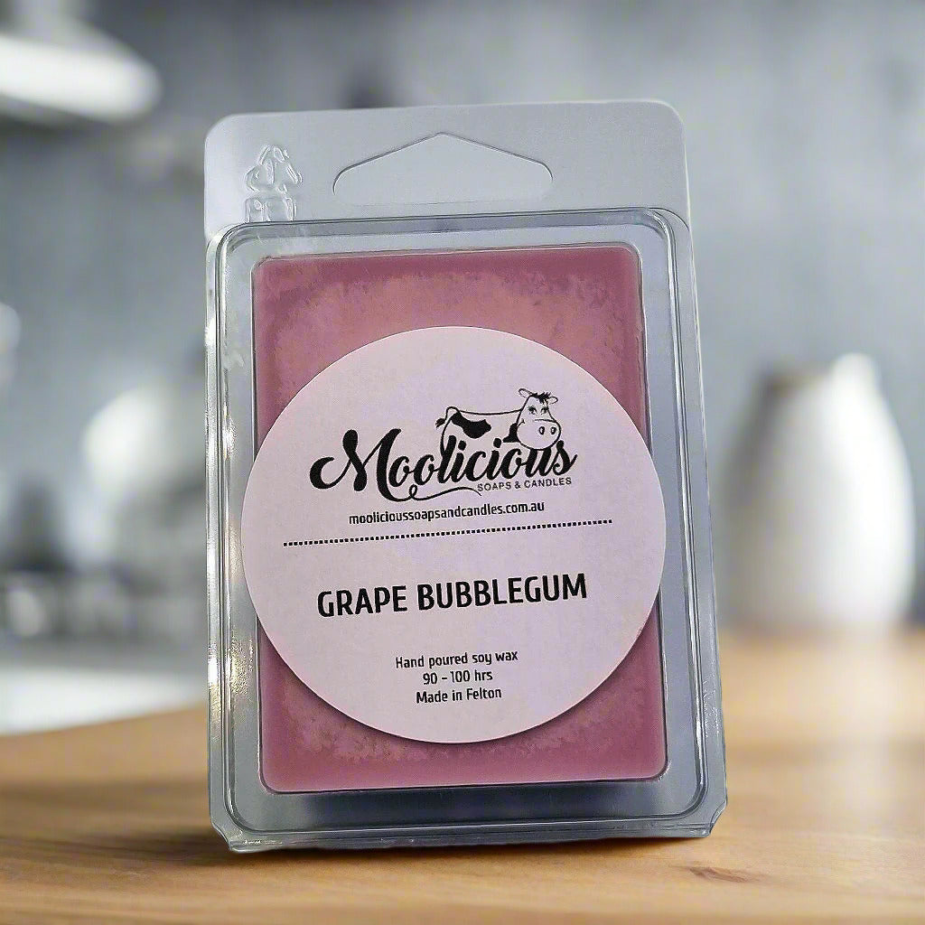Grape Bubblegum soy wax melts