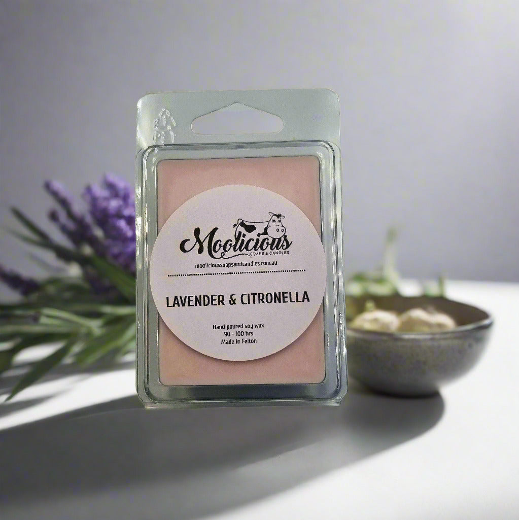 Lavender & Citronella Soy wax melts
