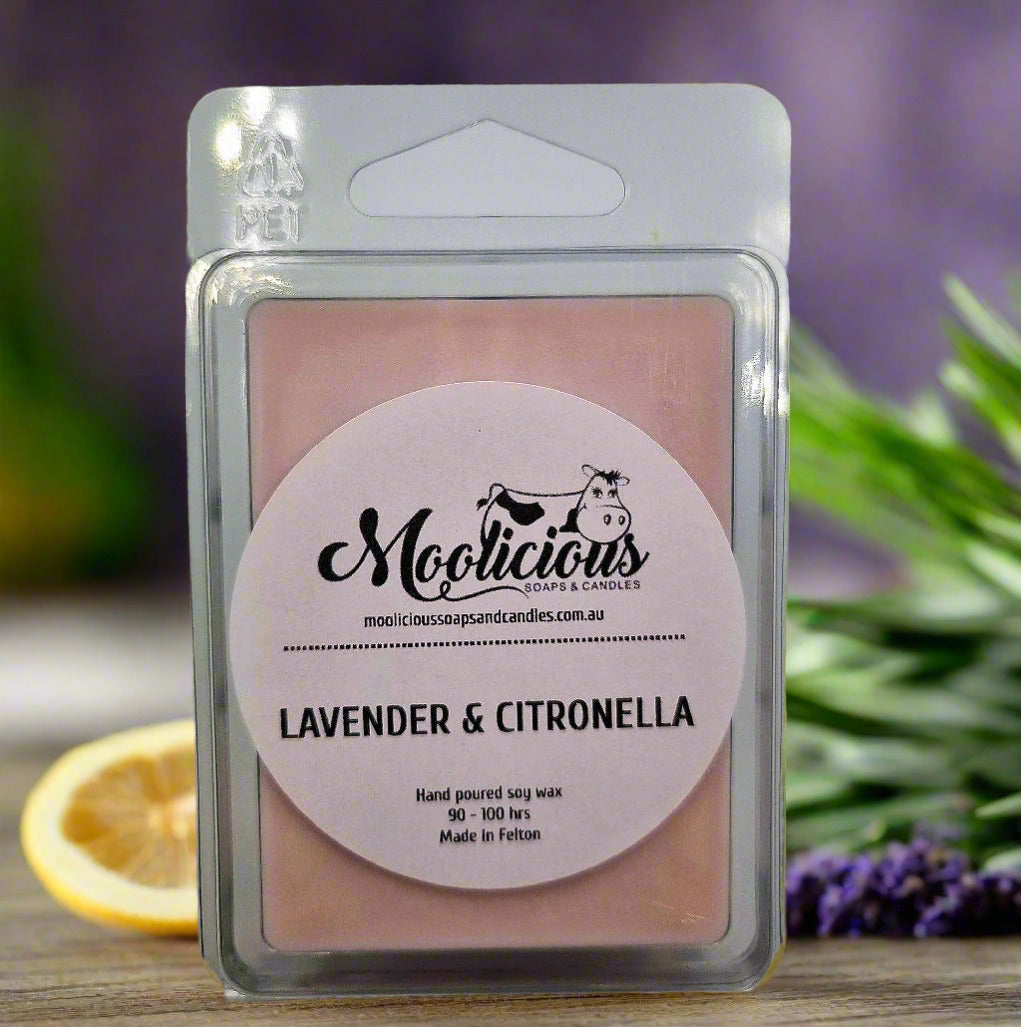 Lavender & Citronella soy wax melts