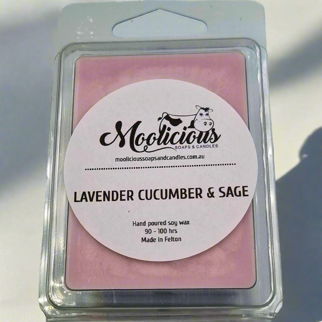 Lavender Cucumber & Sage soy wax melts