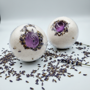 Crystal Bath Bombs Lavender