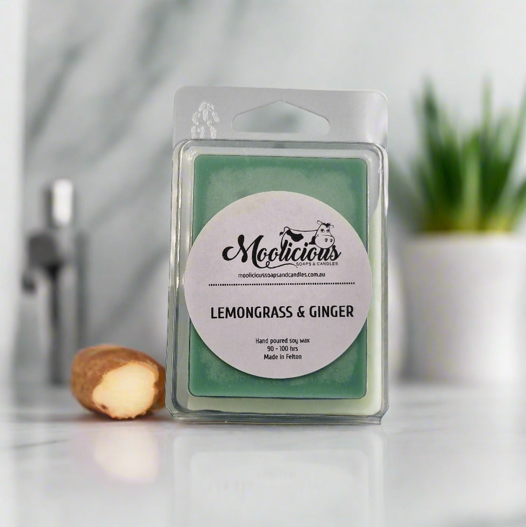 Lemongrass & Ginger Soy Wax Melts
