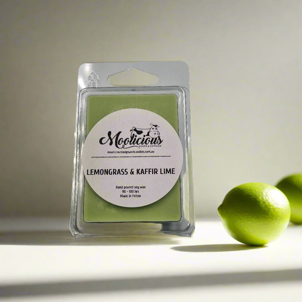Lemongrass & Kaffir Lime soy wax melts