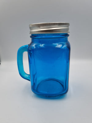 Mason jar Blue 