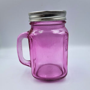 Mason jar pink