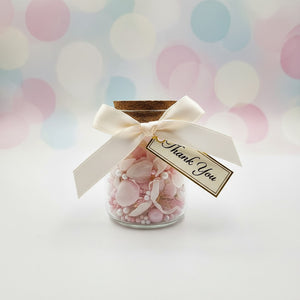 Mini Glass bottle with cork lid