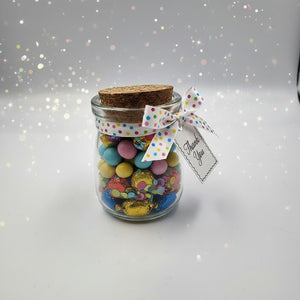 Mini Glass bottle with cork lid