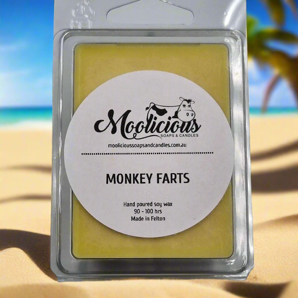 Monkey Farts soy Wax Melts 