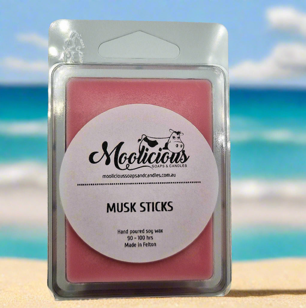 Musk Sticks soy wax melts