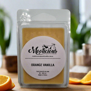Orange Vanilla soy wax melts