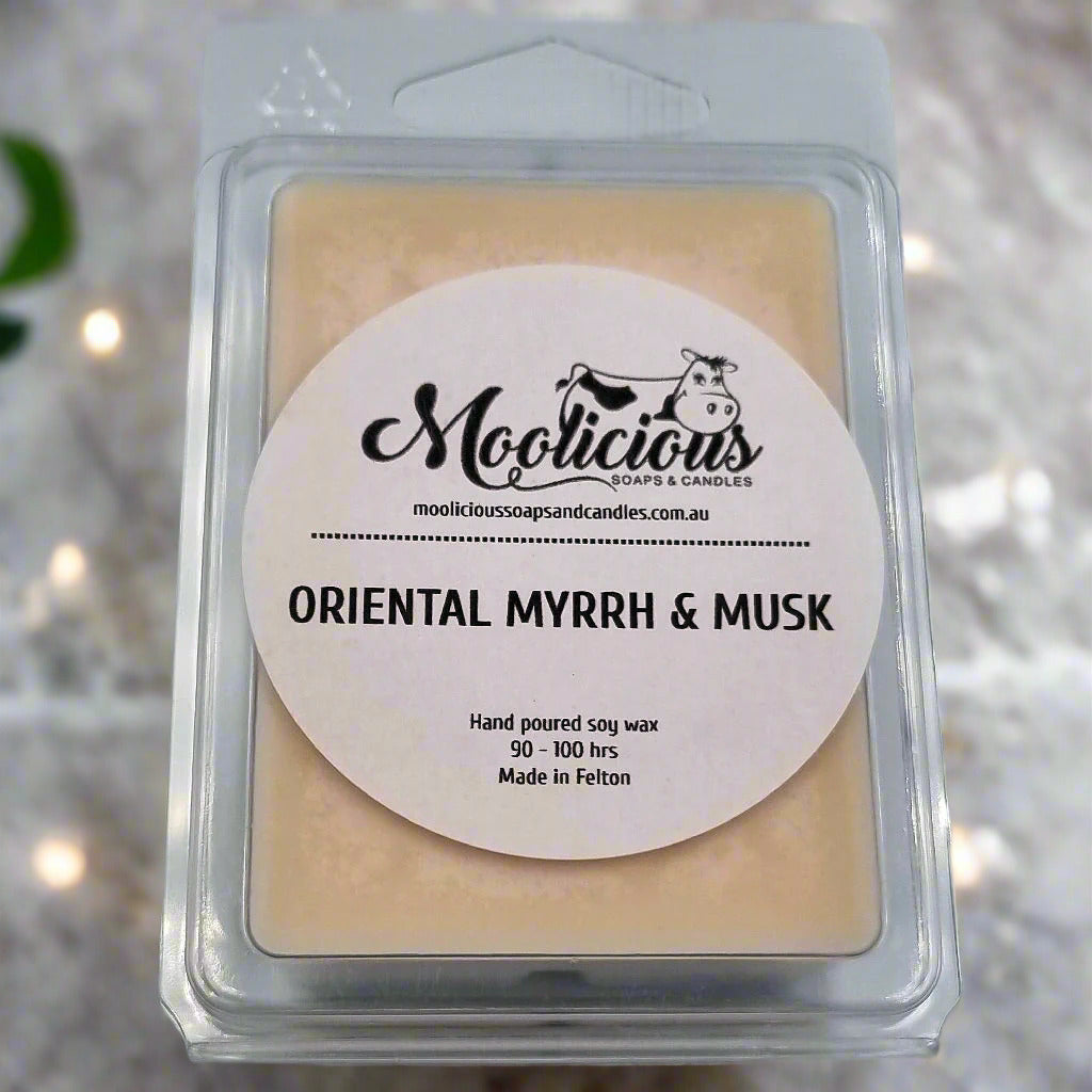 Oriental Myrrh & Musk soy Wax Melts 