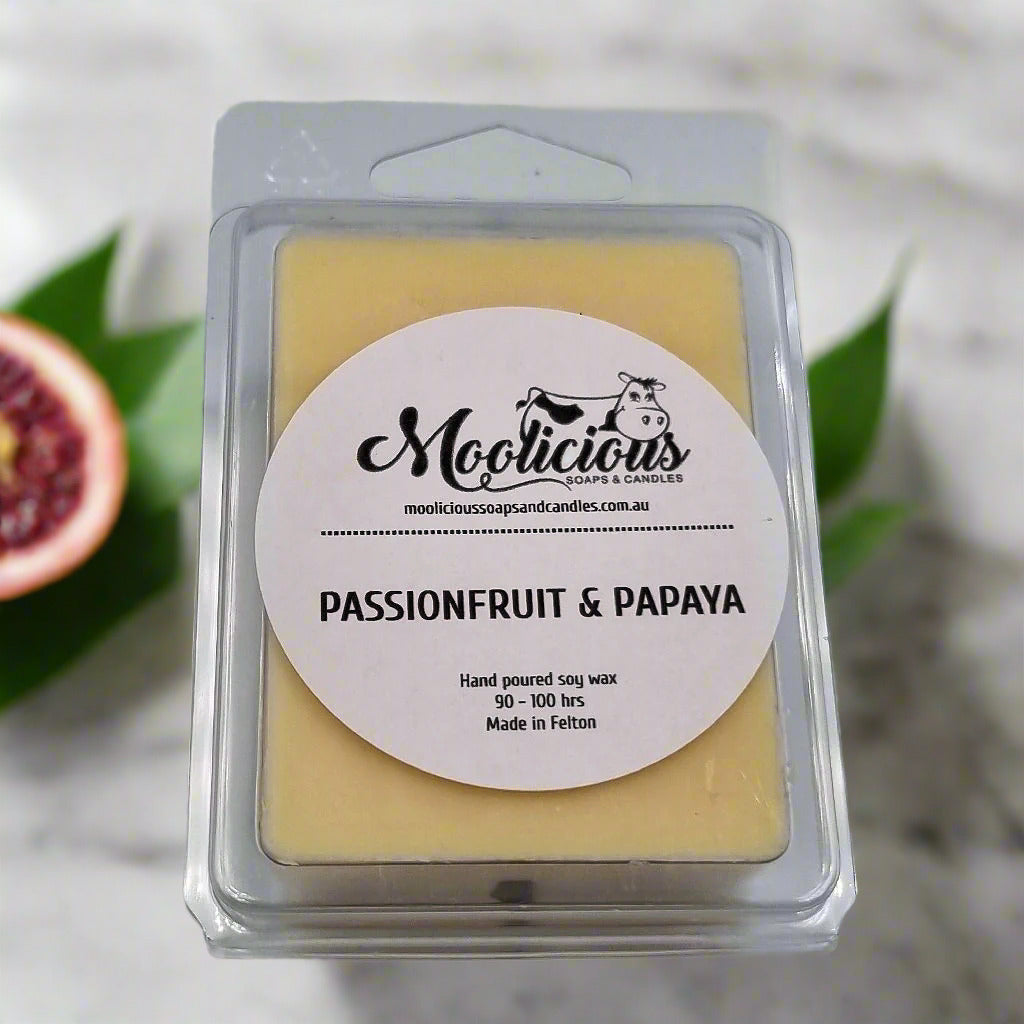 Passionfruit & Papaya Soy Wax Melts 