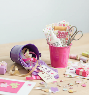Pink & purple Bambino Buckets
