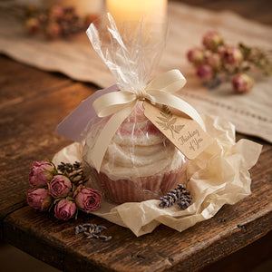 Raspberry Cupcake Handmade Soap