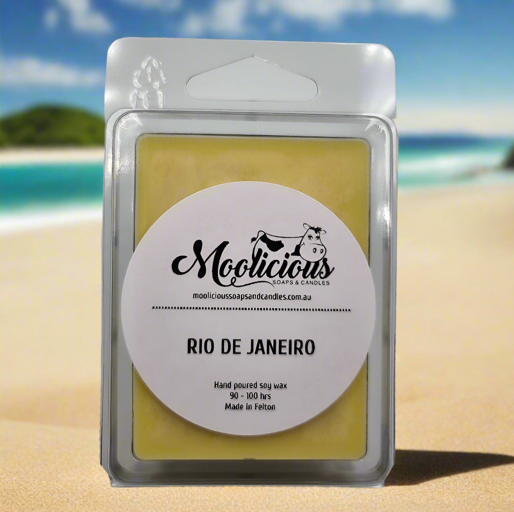 Rio de Janeiro soy wax melts