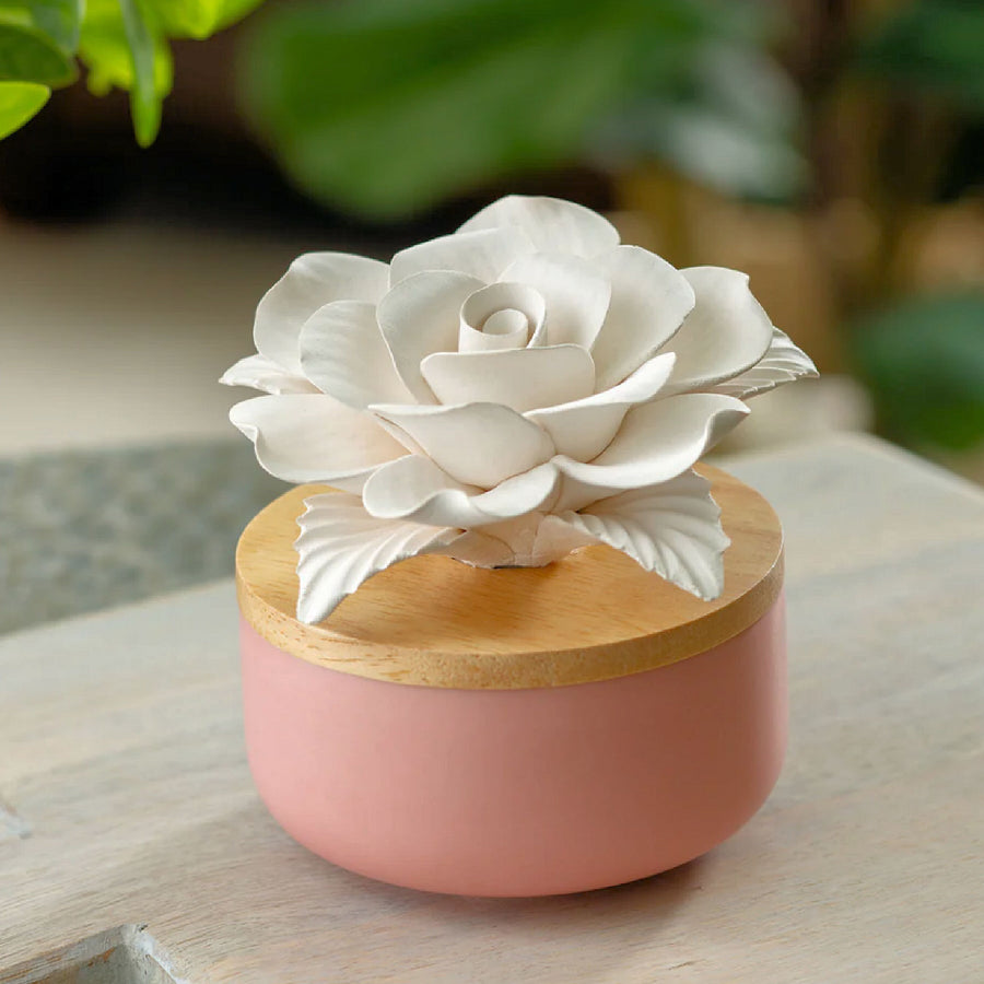 Rose Porcelain Diffuser