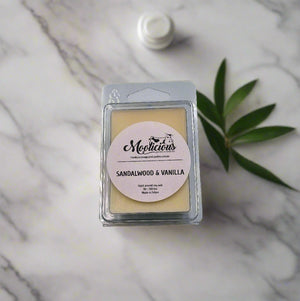 Sandalwood & Vanilla soy wax melts