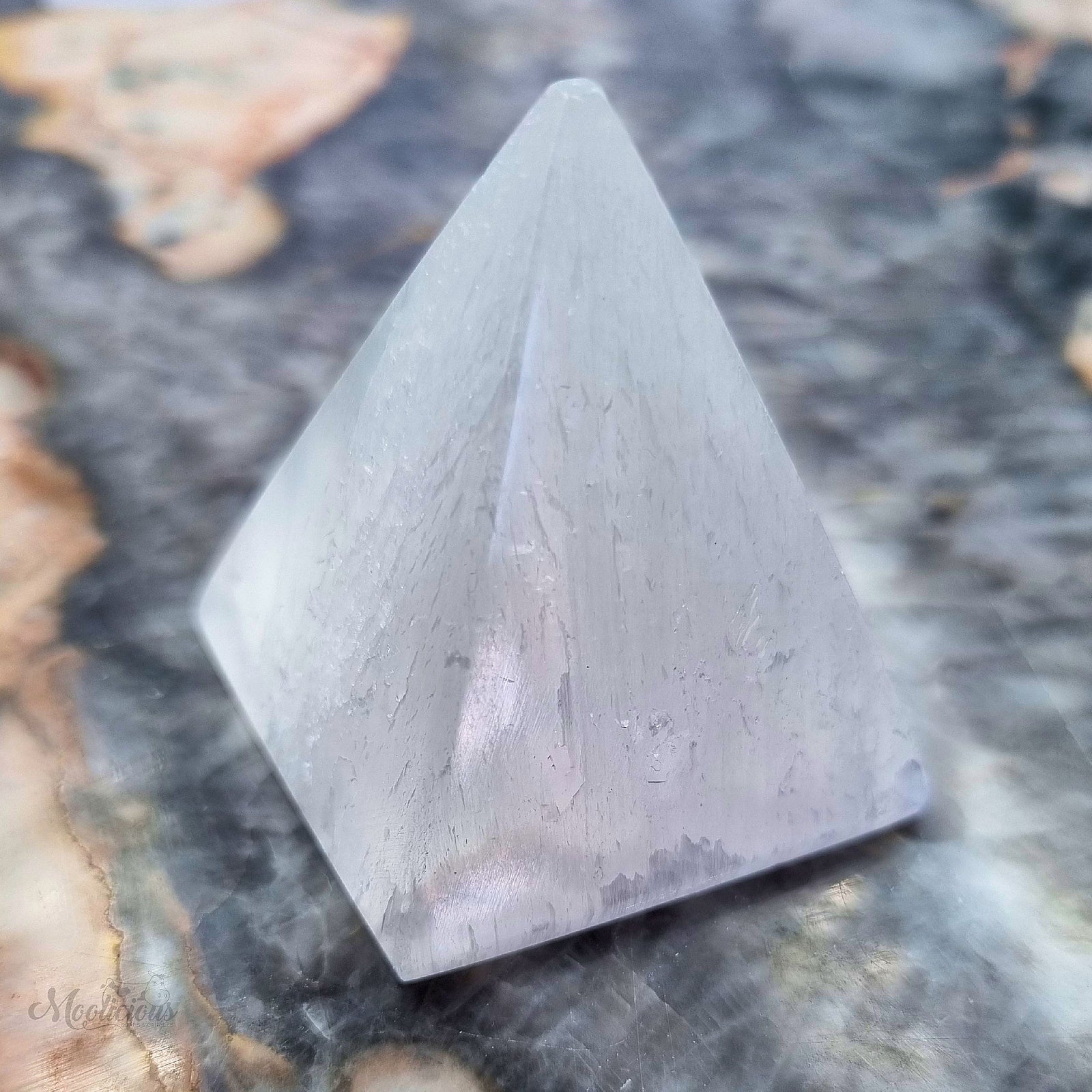 Selenite Pyramid