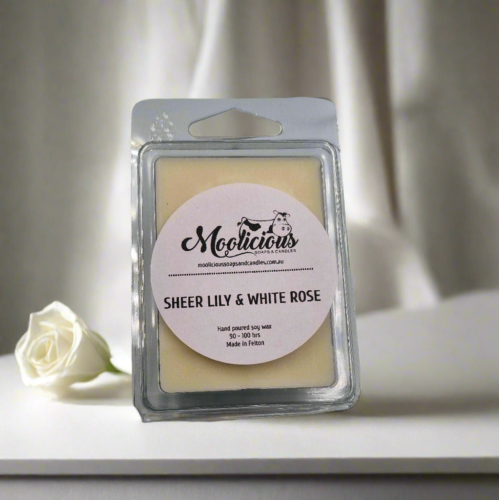 Sheer Lily & White Rose Soy Wax Melts
