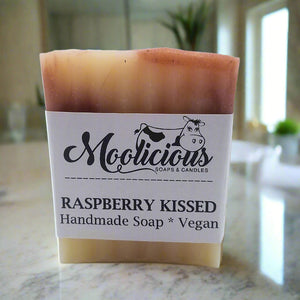 Raspberry Kissed Handmade Soap