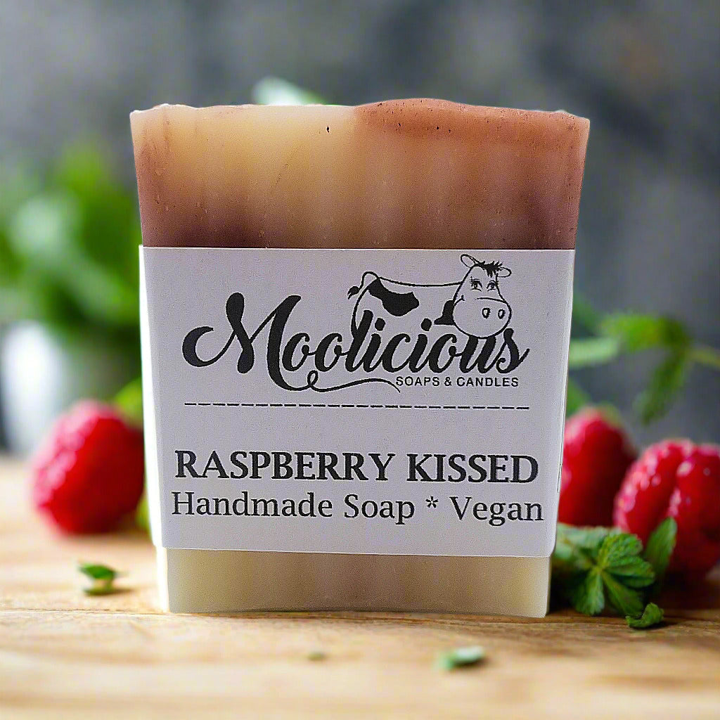 Raspberry Kissed Handmade Soap