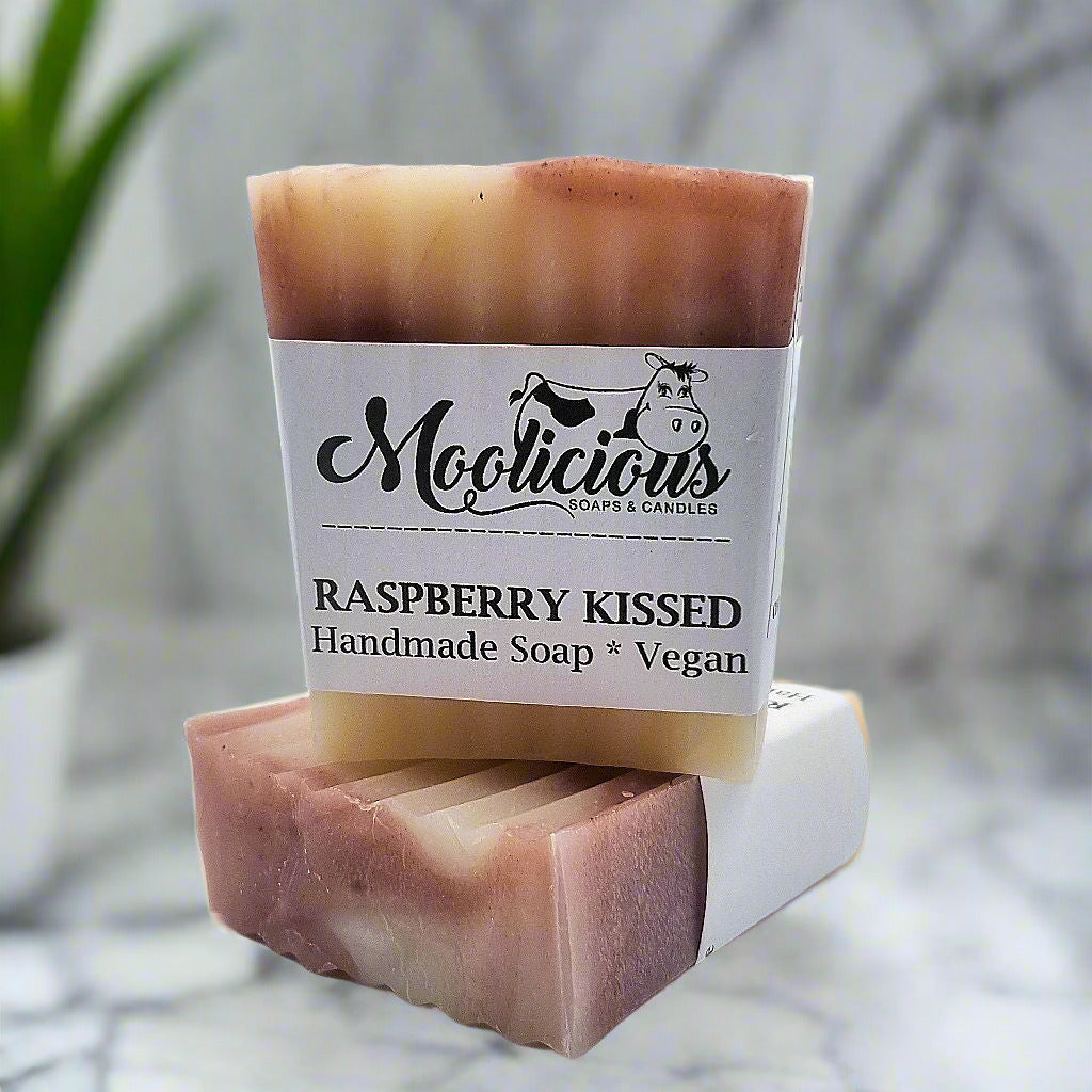 Raspberry Kissed Handmade Soap