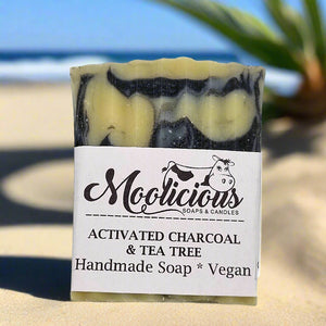 Activated Charcoal & Tea Tree Oil Handmade Soap