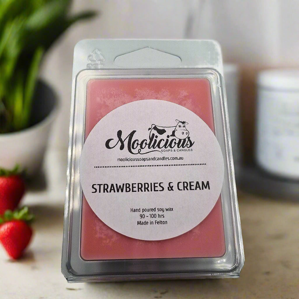 Strawberries & Cream Soy Wax Melts