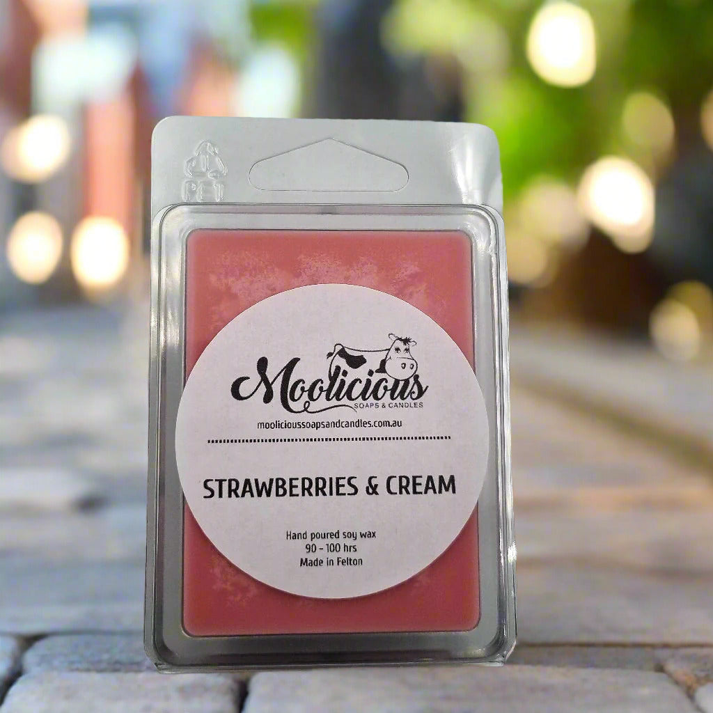 Strawberries & Cream Soy Wax Melts