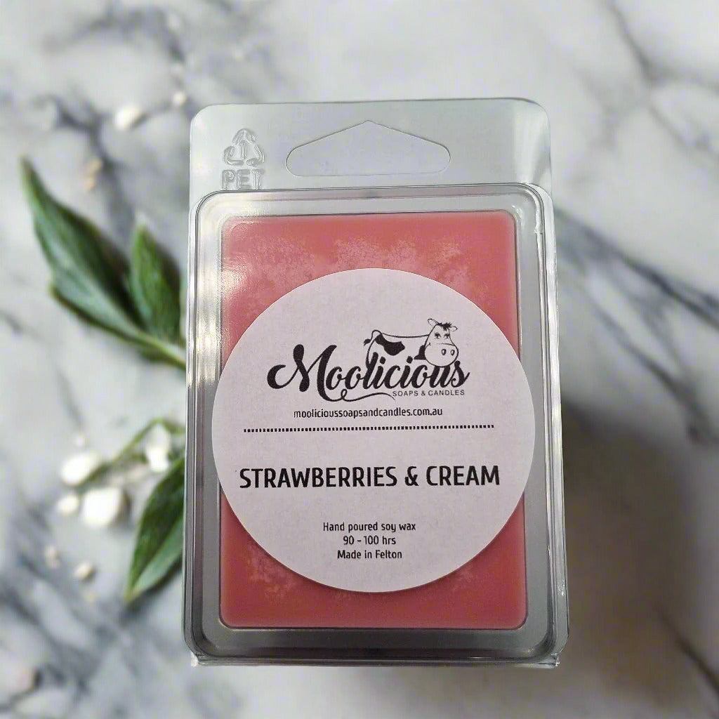 Strawberries & Cream Soy Wax Melts