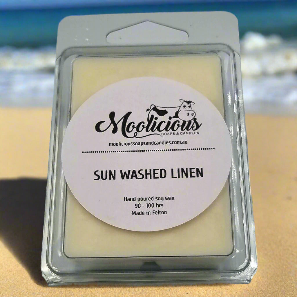 Sun Washed Linen soy wax melts