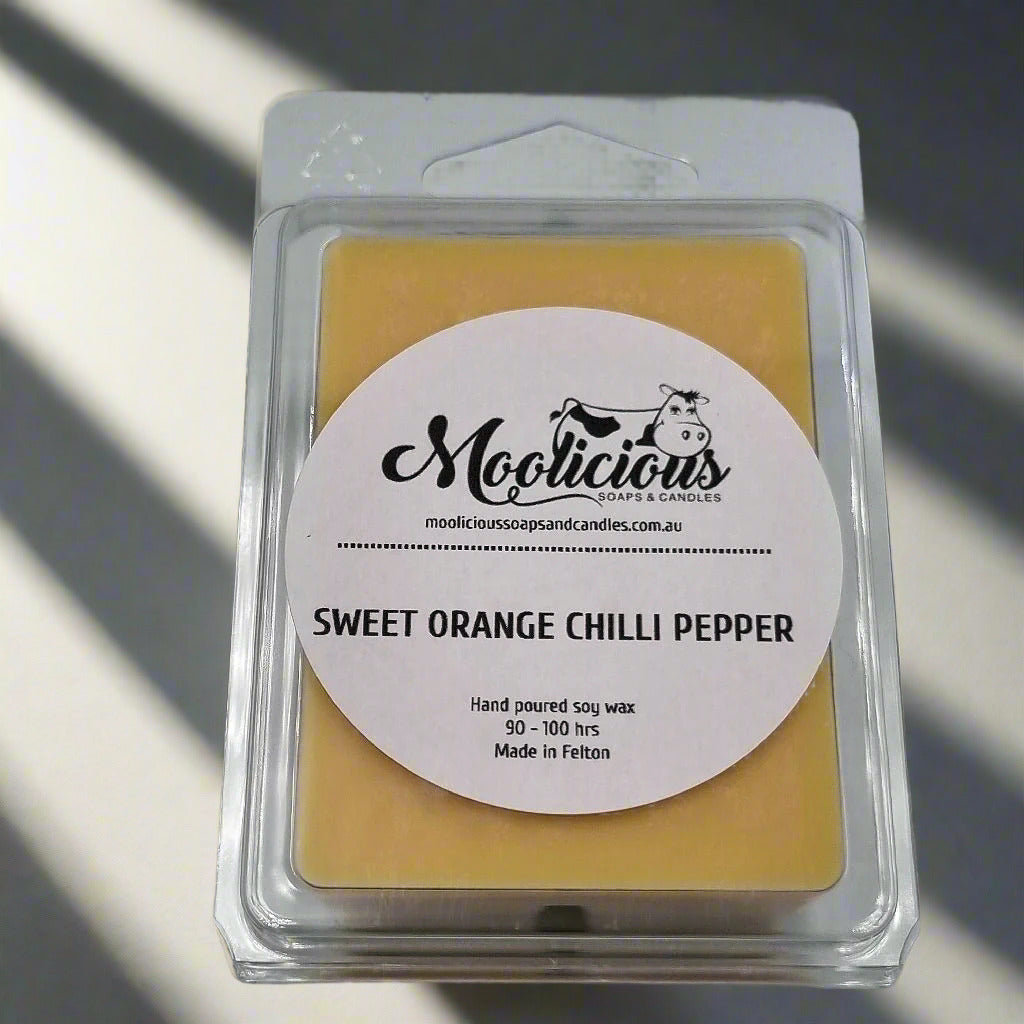Sweet Orange & Chilli Pepper soy wax melts