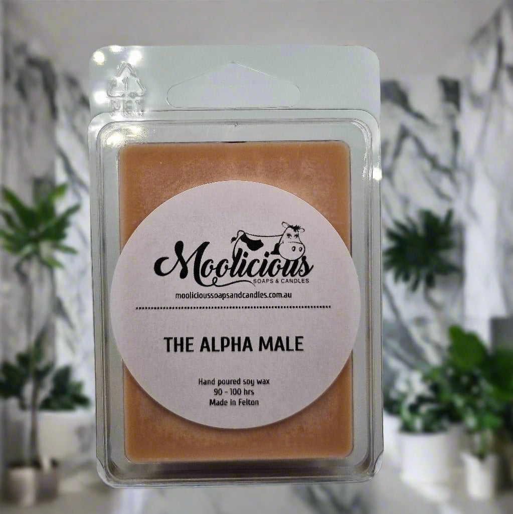 The Alpha Male soy wax melts