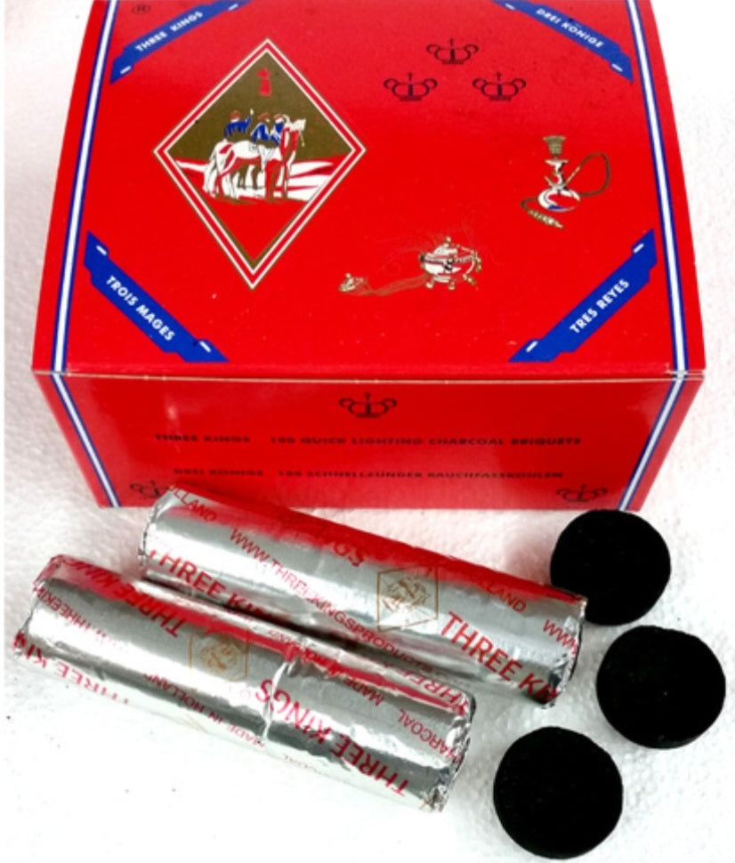 Three Kings Charcoal Tablets 