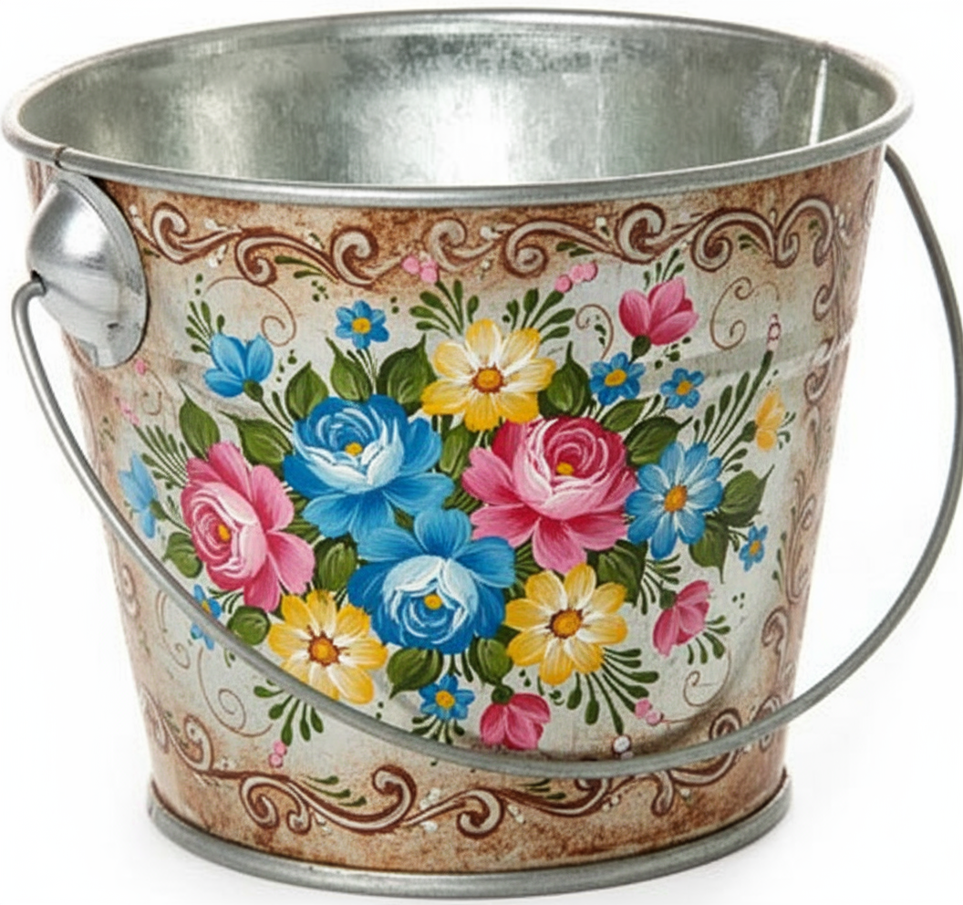 Tin bucket 