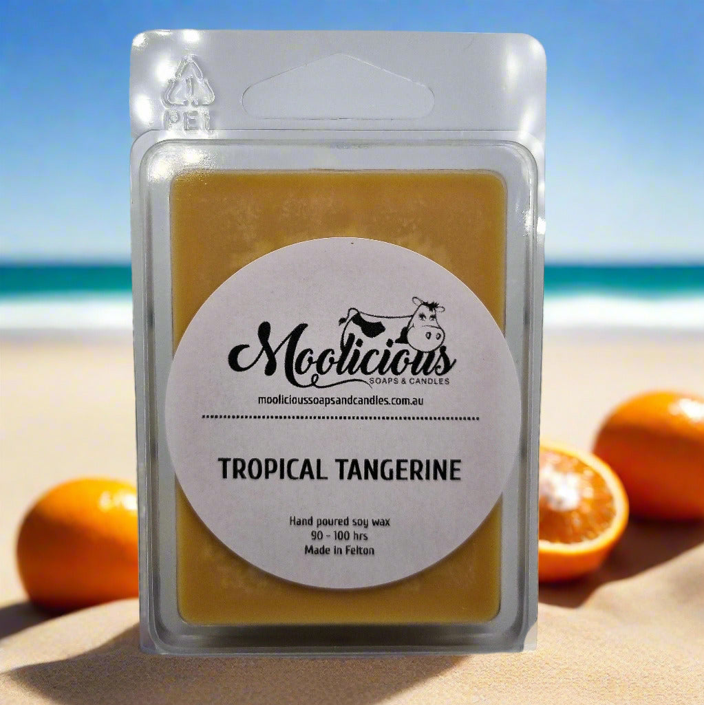 Tropical Tangerine soy wax melts